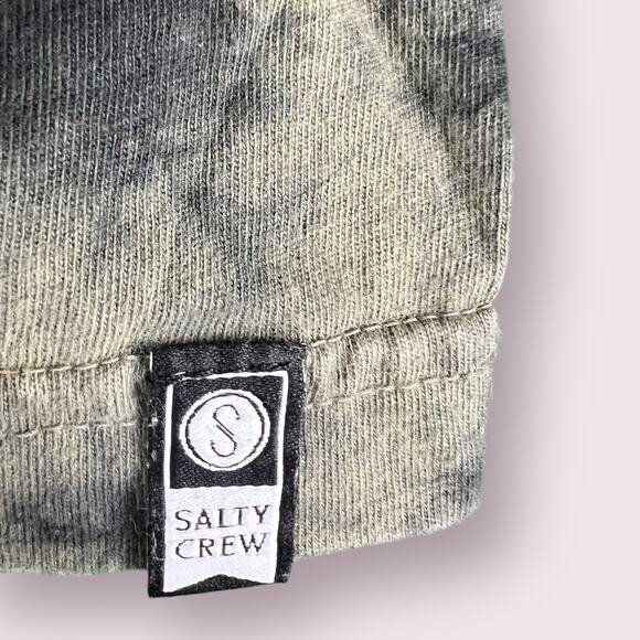 Men's SALTY CREW Tie-Dye Logo T-Shirt Size Medium Premium Cotton - Picture 4 of 5